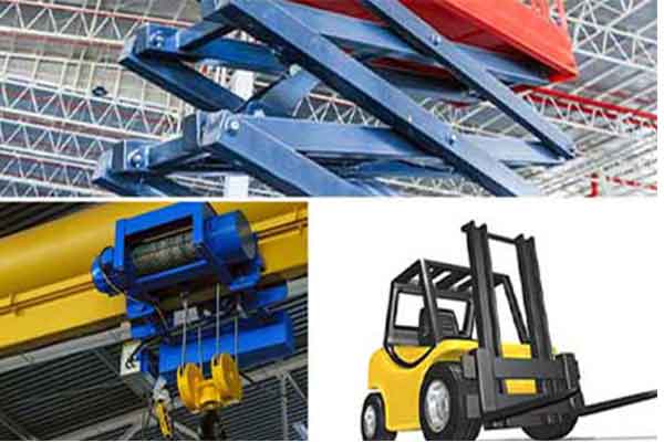 Train The Trainer for forklifts, Aerial Platform and onerhead cranes